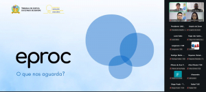 TJSE participa de reunião com advogados e OAB/SE para início da implantação do eproc em Poço de Verde