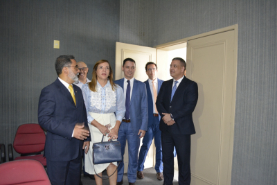 Fóruns de Cedro de São João e Propriá recebem visita da presidente do TJSE