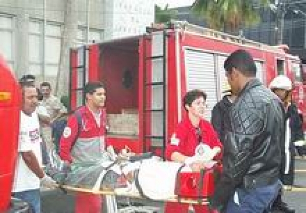 TJ faz simulação de Incêndio