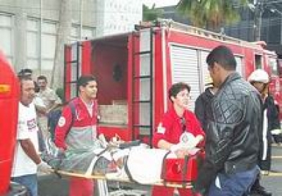 TJ faz simulação de Incêndio