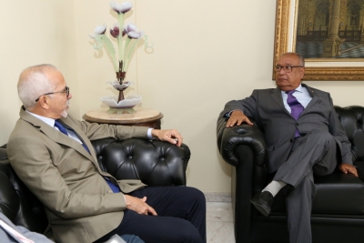 Presidente do TJSE recebe visita do Prefeito de Aracaju