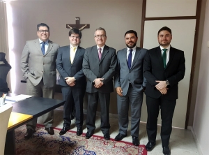 Integrantes do Centro de Estudos das Sociedades dos Advogados visitam TJSE