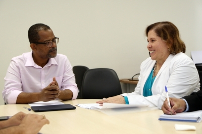 Coordenadora da Infância realiza visita à Secretaria de Assistência Social de Aracaju