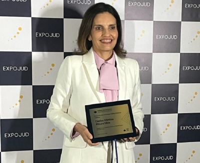 Secretária de Tecnologia do TJSE recebe Prêmio do Judiciário Exponencial