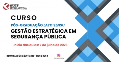 Gestão Estratégica em Segurança Pública: inscrição de bolsistas se encerra nesta sexta, 12/05