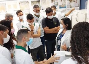 Alunos do Instituto Federal visitam Arquivo Judiciário