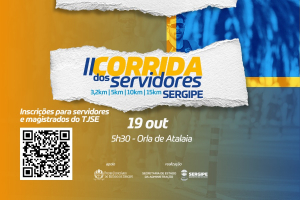 Corrida dos Servidores: inscrições para TJSE ocorrem dia 6 de outubro