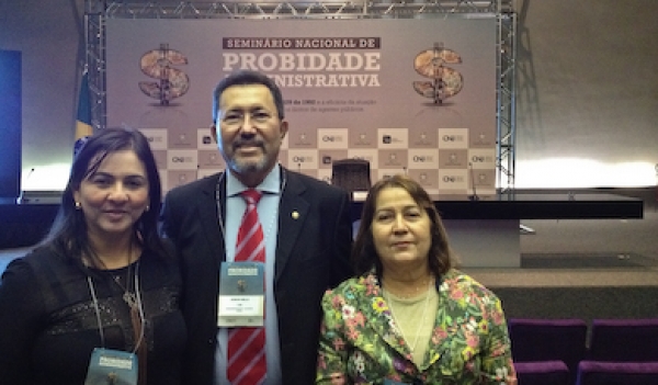 Desembargador e juízas representam TJSE no Seminário Nacional de Probidade Administrativa