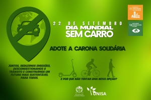 TJSE convida para o Dia Mundial sem Carro