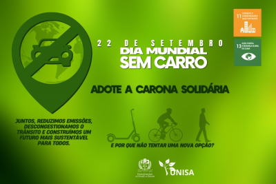 TJSE convida para o Dia Mundial sem Carro