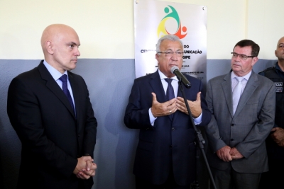 Presidente do TJSE participa de inauguração  de Centro de Radiocomunicação Digital