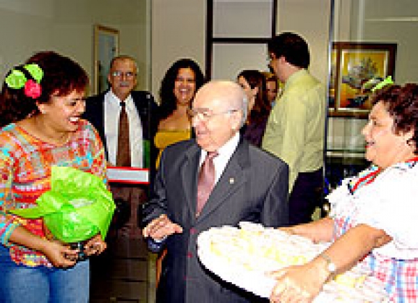 Servidores do TJ em clima junino