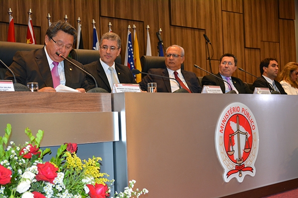 Presidente em exercício do TJSE participa de solenidade no Ministério Público