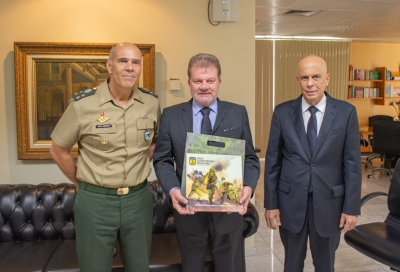 Presidente e vice do Tribunal de Justiça recebem visita do Comandante Militar do Nordeste