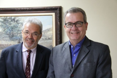 Presidente do TJSE recebe visita do Presidente do Tribunal de Contas de Sergipe