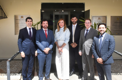 Presidente do TJSE realiza visita multi-institucional à comarca de Canindé de São Francisco