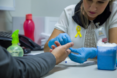 Julho Amarelo: servidores e magistrados participam de ação de prevenção contra as hepatites virais