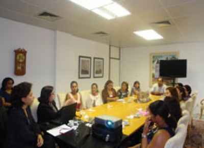 Coordenadoria da Infância e da Juventude recebe representantes do Município de Laranjeiras