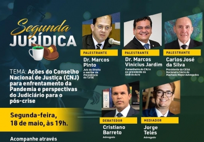 TJSE apresenta ações e medidas adotadas durante a pandemia em evento da Fames