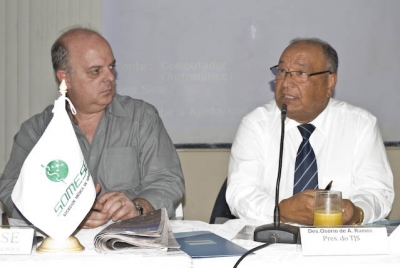 Presidente do TJSE participa de almoço da Somese
