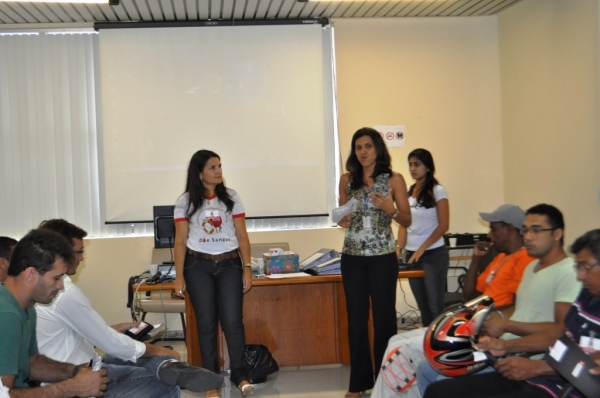 Doação de sangue é tema de palestra no Fórum Olimpio Mendonça