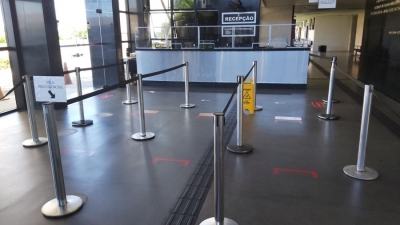 Medidas de prevenção ao coronavírus são realizadas no Palácio e no Bessa