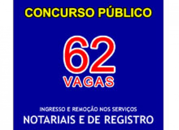 TJ abre concurso para Notários e Registradores