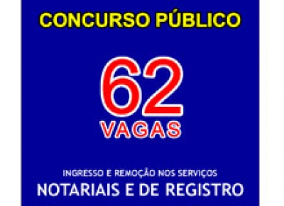 TJ abre concurso para Notários e Registradores