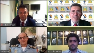 SSP recebe doação de portais detectores de metal do TJSE