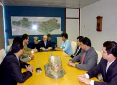 Diretoria da Amase visita Presidente do TJ