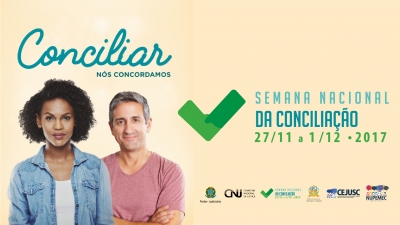 Semana Nacional de Conciliação tem início nesta segunda-feira