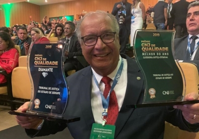 Prêmio CNJ de Qualidade: TJSE é o melhor Tribunal de Justiça Estadual do Brasil