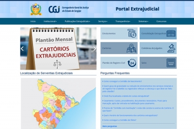 Portal Extrajudicial é lançado pela Corregedoria