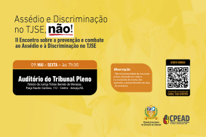 Encontro sobre prevenção e combate ao assédio e à discriminação acontecerá dia 9 de maio