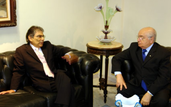 Ministro do STF visita Desembargadores do TJ/SE