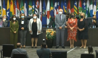 Encontro marca posse de Juíza Coordenadora da Mulher do TJSE na Diretoria Executiva do COCEVID