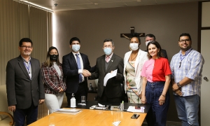 Presidente do Poder Judiciário recebe direção da OAB Sergipe