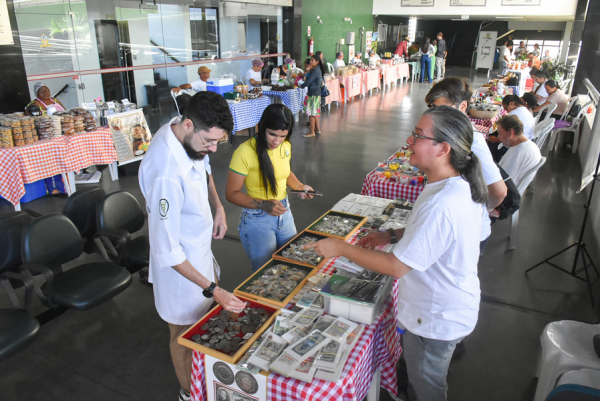 Feira da Agricultura Familiar promove acesso a alimentos saud&aacute;veis no F&oacute;rum Gumersindo Bessa