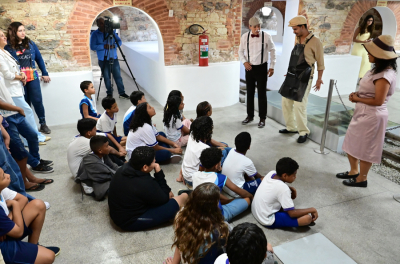Presente do Futuro: crianças visitam o Memorial e conhecem história do Judiciário sergipano