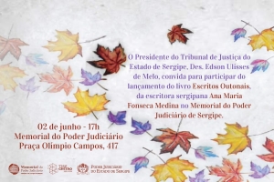 Ana Medina lançará livro no Memorial do Judiciário nessa quinta-feira