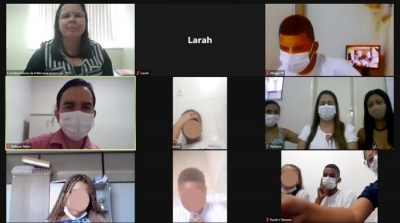 CIJ realiza reunião com adolescentes do Programa de Aprendizagem e a empresa contratante AlmavivA