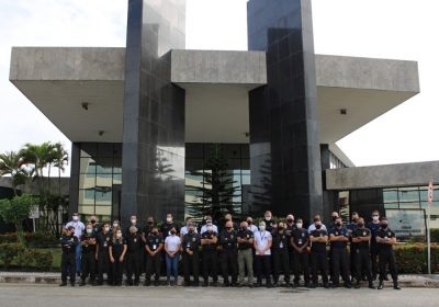 Fórum Gumersindo Bessa sedia curso de segurança ministrado pela Polícia Federal