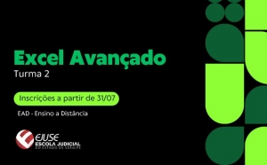 Abertura de inscrições: curso Excel Avançado (EAD)