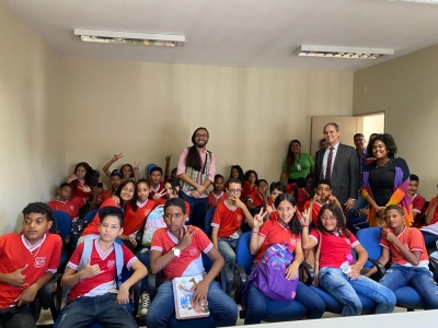 Projeto Escolas no Fórum chega ao conjunto Parque dos Faróis