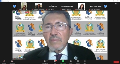 Presidente do TJSE palestra em simpósio sobre a importância das perícias