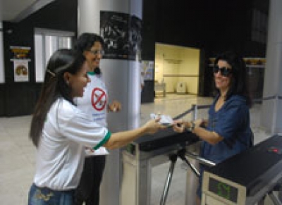 TJSE realiza manhã de saúde sobre malefícios do fumo