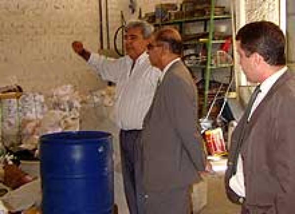 TJ visita cooperativa de reciclagem