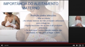 Aleitamento materno é tema de palestra no canal do TJSE no YouTube