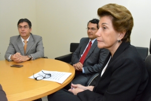 Sistema Prisional: Corregedora recebe Secretário de Justiça