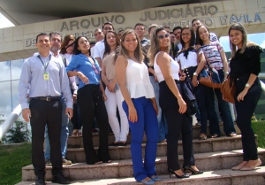 Arquivo Judiciário recebe visita de alunos do curso de Direito